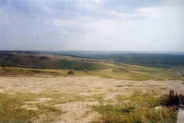 Landschaft in Moldawien (Republik Moldau, Republica Moldova)