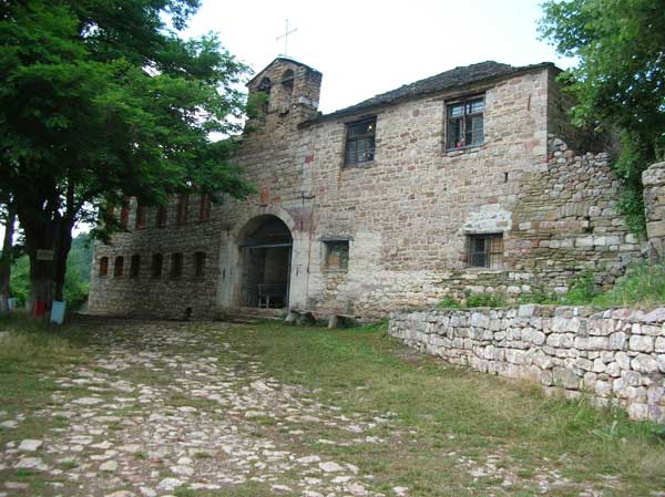Kloster des Heiligen Johannes Prodromos bei Voskopoja (Albanien)