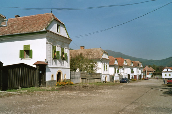 Das Dorf Rimetea (Torock) in Siebenbrgen, Rumnien