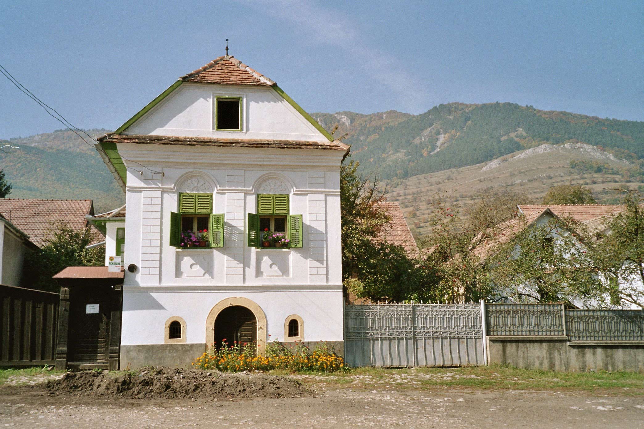 Das Dorf Rimetea (Torock) in Siebenbrgen, Rumnien